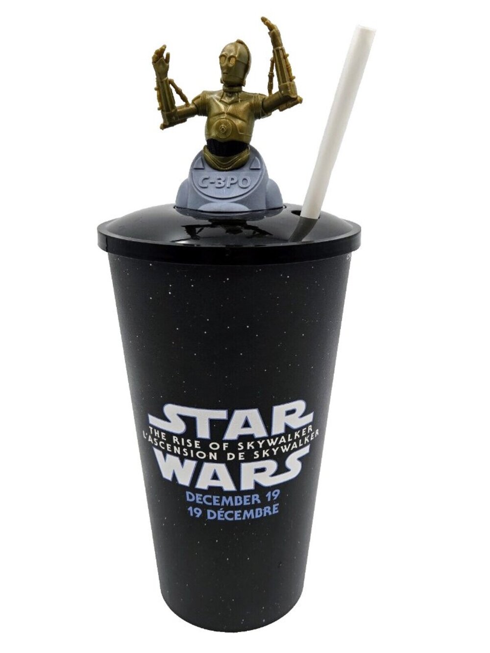 Star Wars The Rise Of Skywalker Movie Collectors Cup With C-3PO figurine 2019